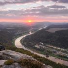 Lilienstein Sonnenaufgang