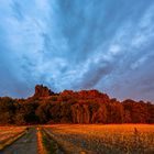 Lilienstein und Abendsonne