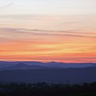 Lilienstein und die Bärensteine am Ausgang der Nacht...