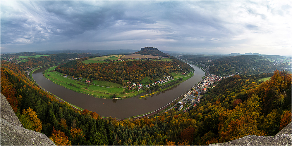 Lilienstein und Elbschleife, ...