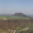 Lilienstein vom Königstein aus