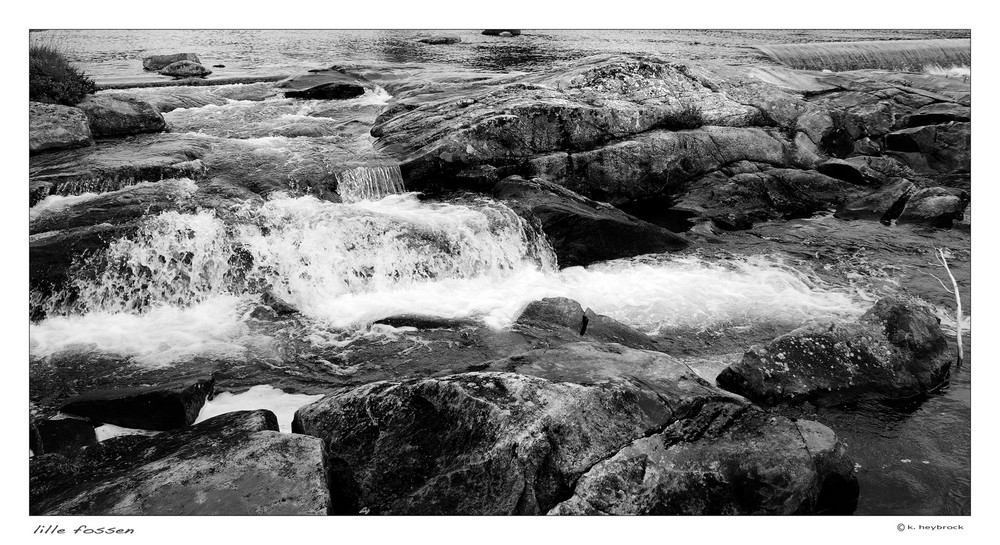 lille fossen - kleiner Wasserfall