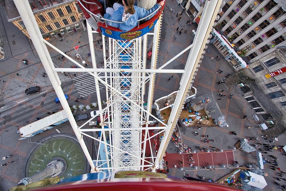 Lille - Grand Place aus der Vogelperspektive