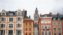 Lille - Place du Général-de-Gaulle - Beffroi de la Chambre de Commerce - 09