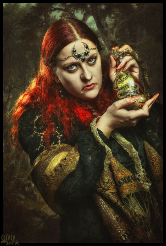 Lilly die kleine Hexe Foto & Bild fotomontage, composing , digiart