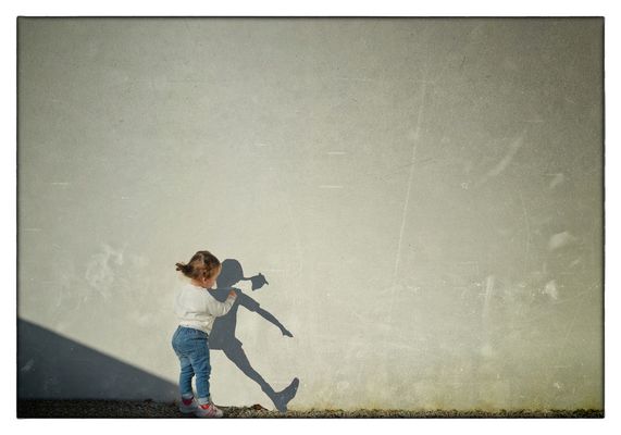 Lilly möchte lieber einen Pippi Langstrumpf Schatten :)