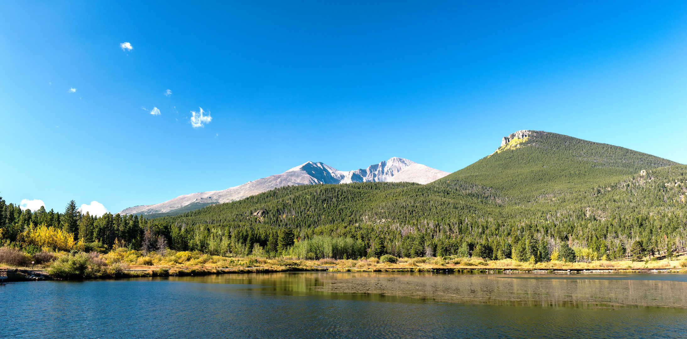 Lily Lake im Rocky Mountain National Park Foto & Bild world, see