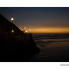 Lima, atardecer en Playa al sur