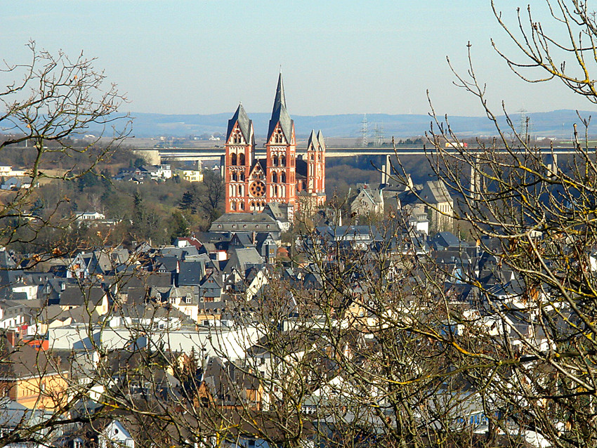 Limburg an der Lahn - Dom über der Altstadt