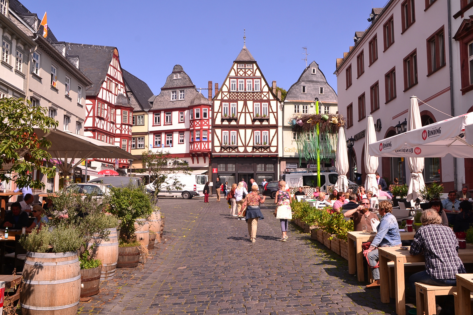Limburg an der Lahn Markt September 2017 Foto & Bild deutschland