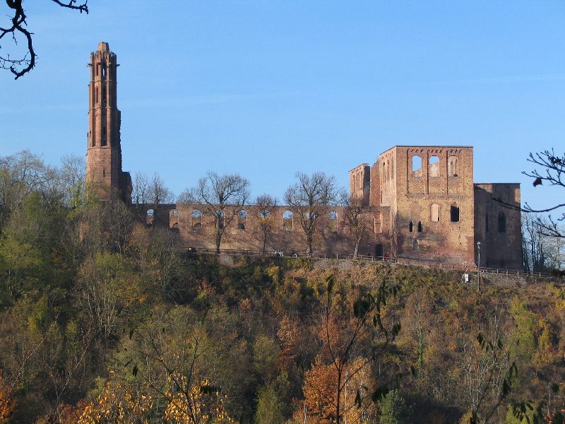 Limburg bei Bad Dürkheim im Winter