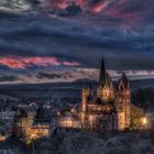 Limburger Dom am Abend