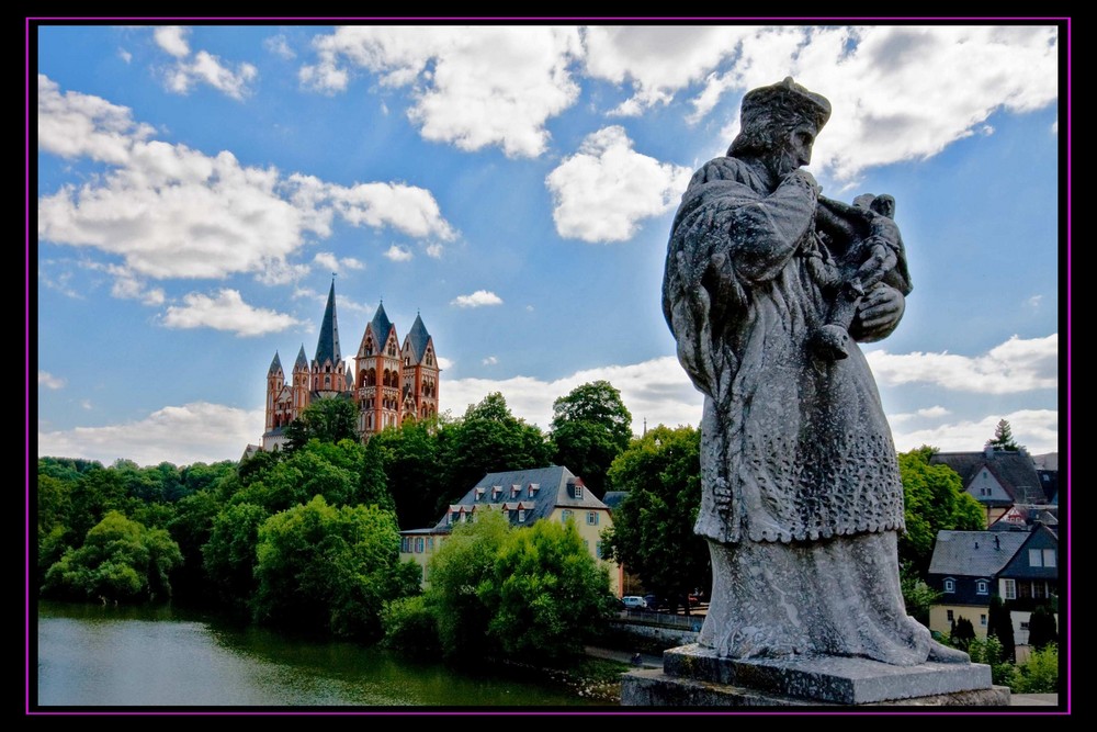 Limburger Dom (Aufnahmestandort alte Lahnbrücke)