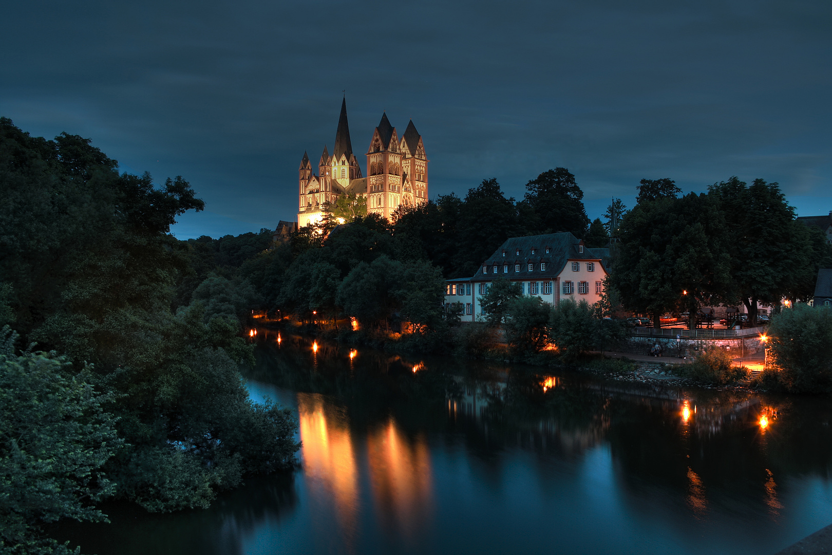 Limburger Dom @Night