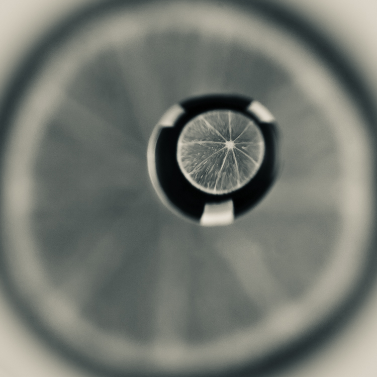 Lime in a drop