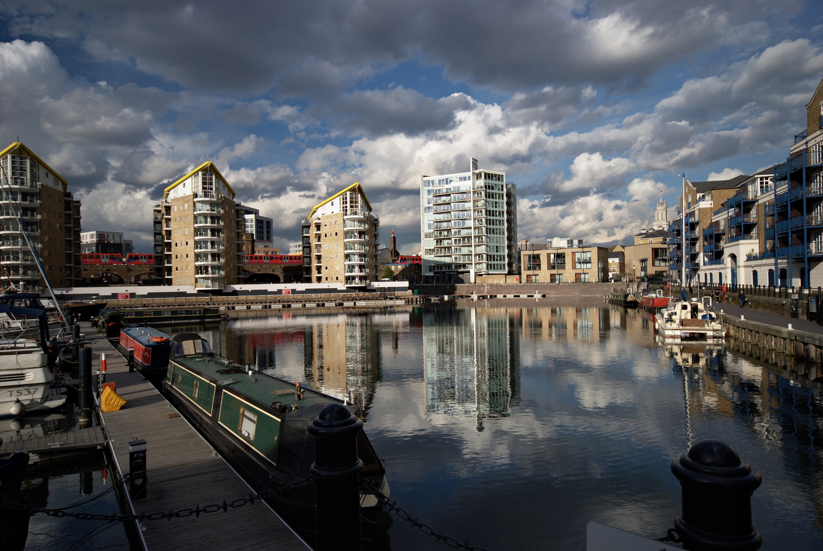 Limehouse Basin London, UK