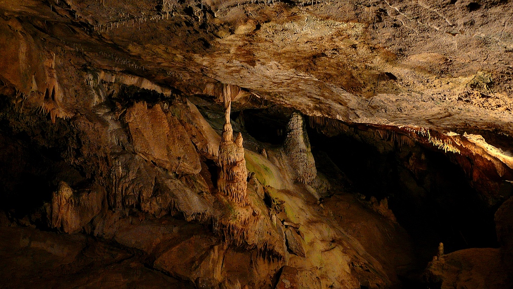 Limestone cave of Remouchamps (Belgium)