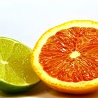 Limette und Blutorange