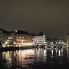 Limmat bei Nacht - Zürich