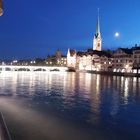 Limmat mit Fraumünster