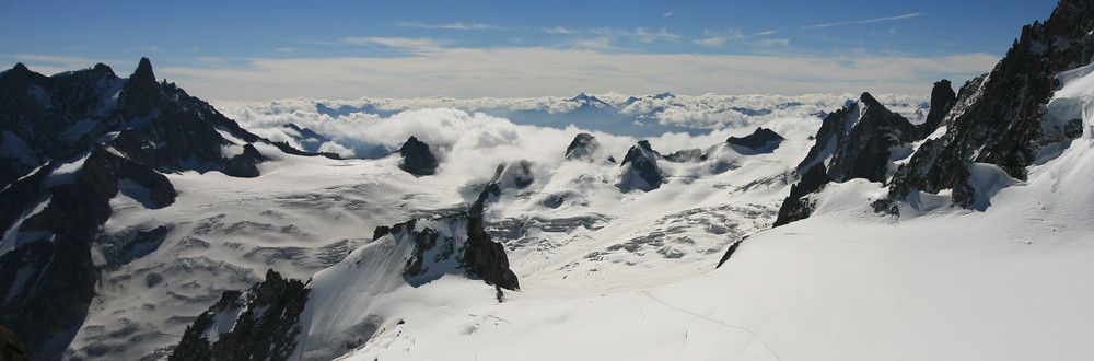 l'immensità dell'arco alpino