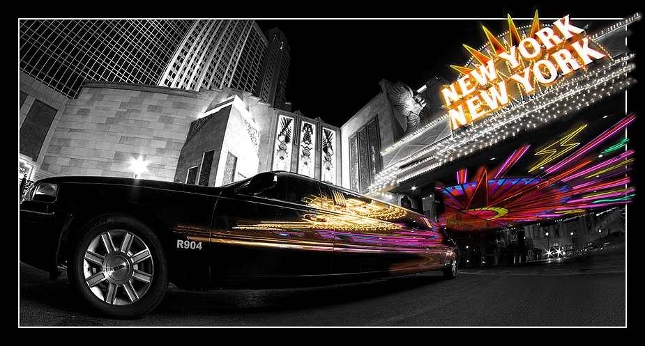 Limo vor New York Hotel