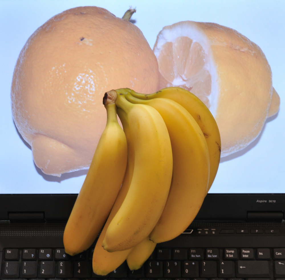 Limoni virtuali e banane reali