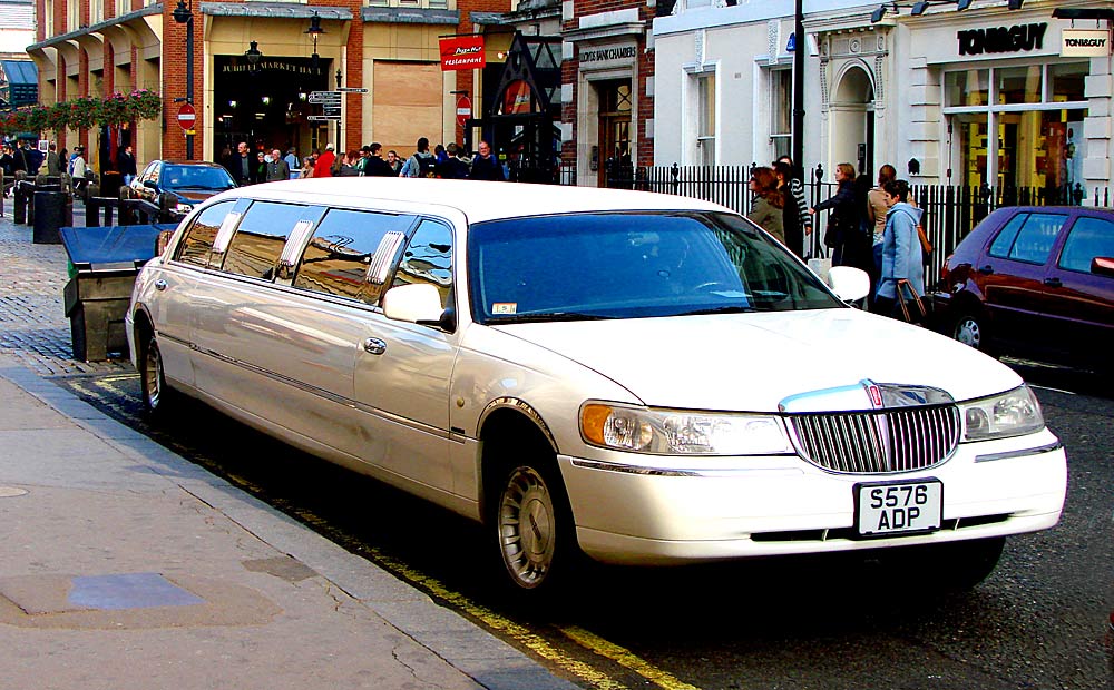 Limousine in Covent Garden