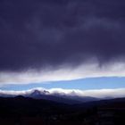 L'impatto della tempesta sul Gran Sasso