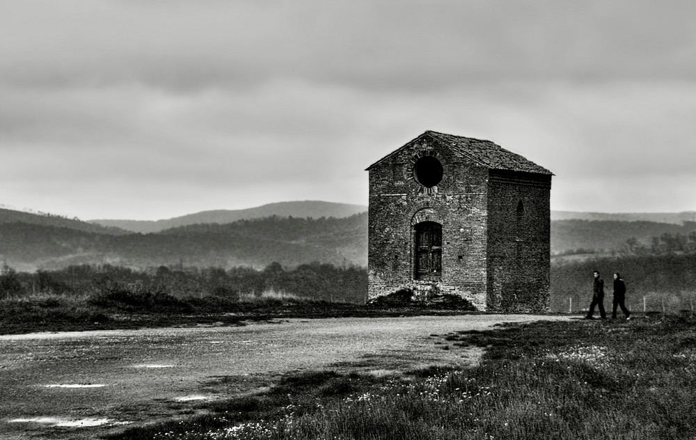 L'improvvisato rifugio