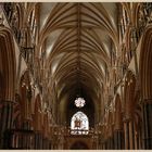 Lincoln cathedral the nave