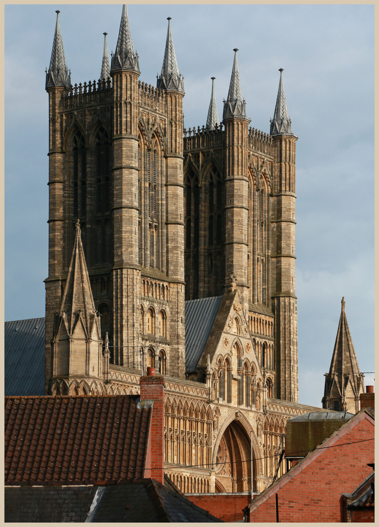 Lincoln Cathedral the west front 5