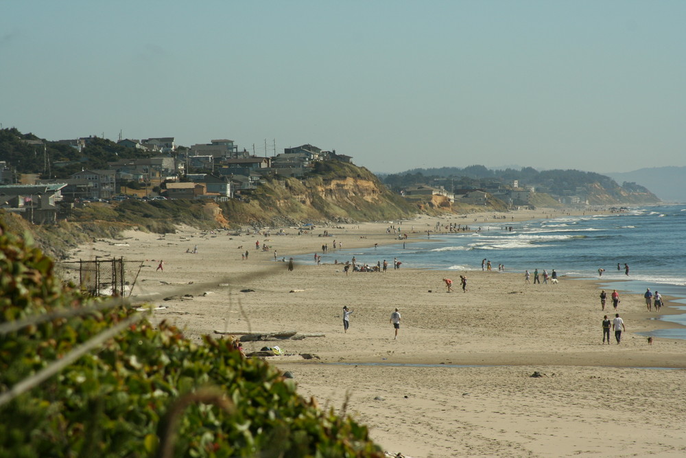 Lincoln City beach