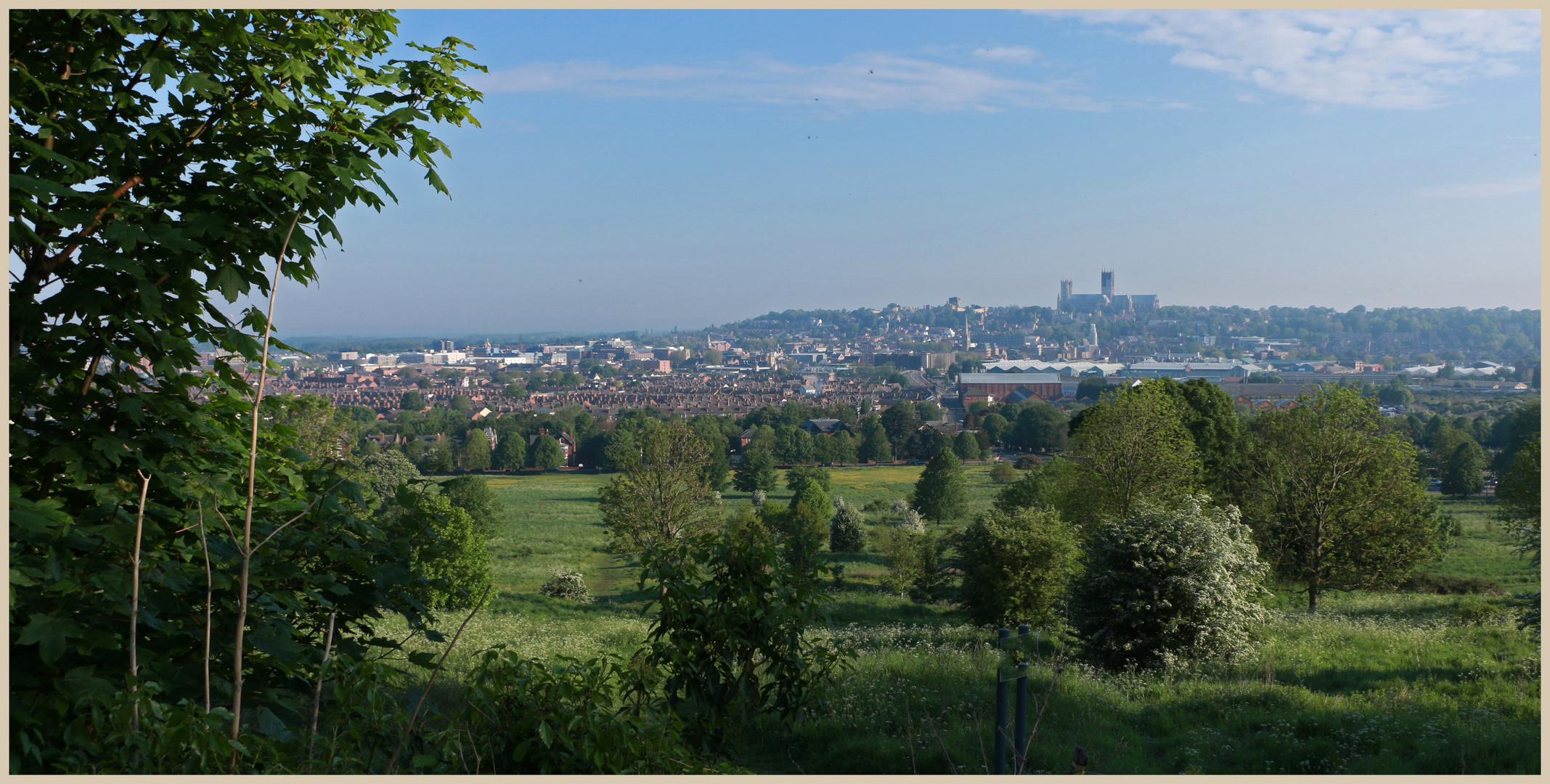 Lincoln from Bracebridge heath