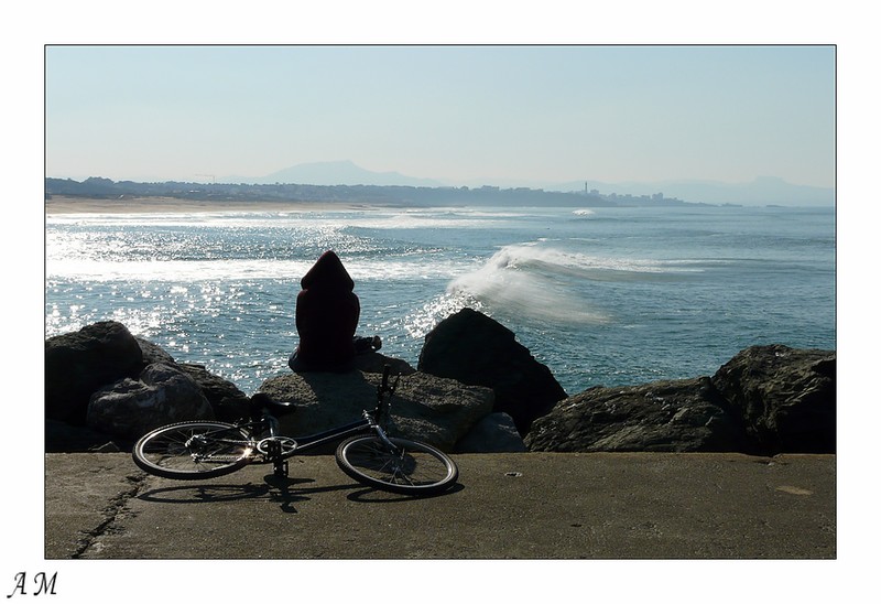 l'inconnu a la bicyclette