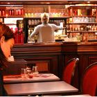 L'Inconnue de la Brasserie (Clin d'oeil à Edward Hopper 1882-1967)