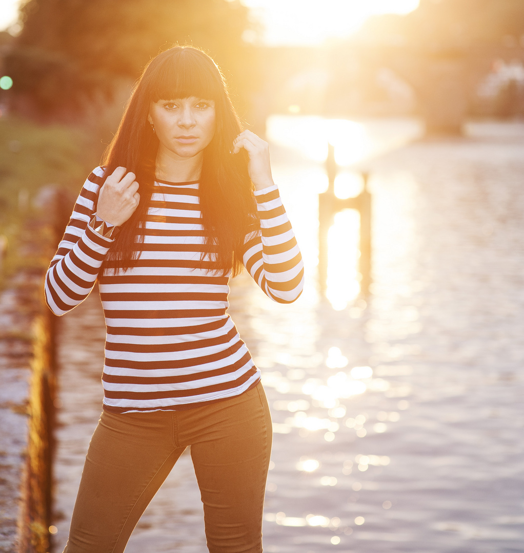 Linda Foto & Bild portrait, portrait frauen, outdoor Bilder auf