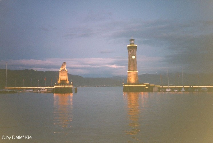 Lindau am Abend