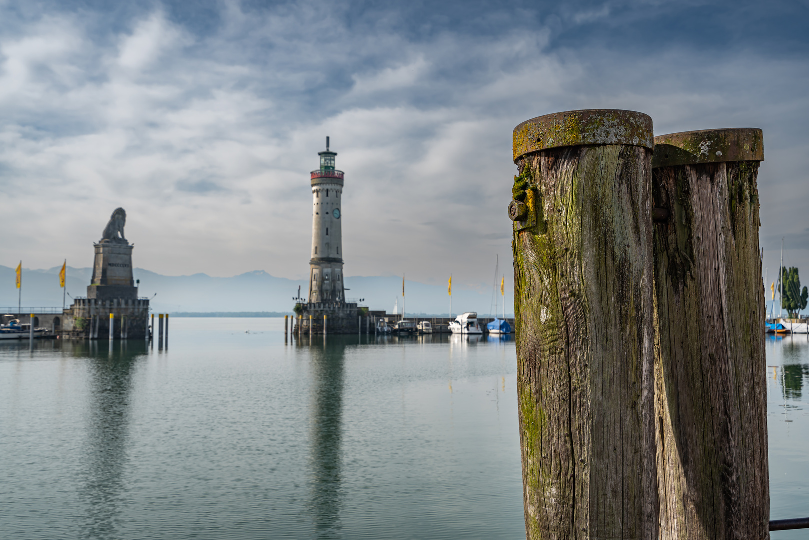 Lindau am Bodensee, Hafenansicht