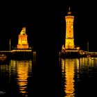 Lindau am Bodensee, Hafeneinfahrt, Oktober 2020