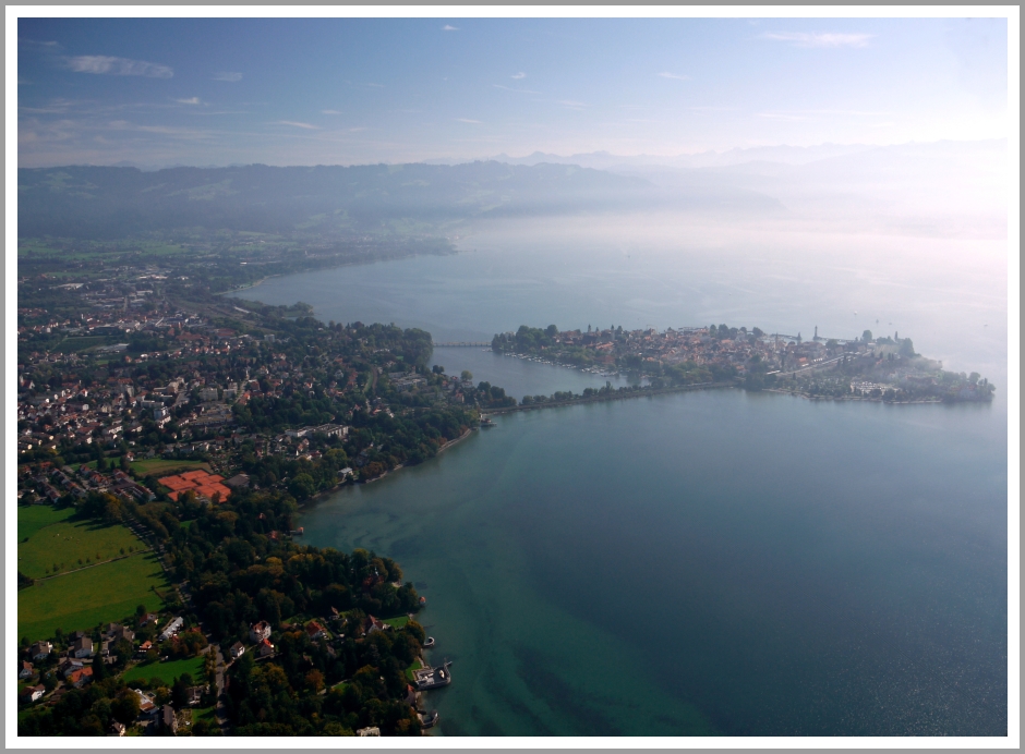 Lindau aus dem Zeppelin NT