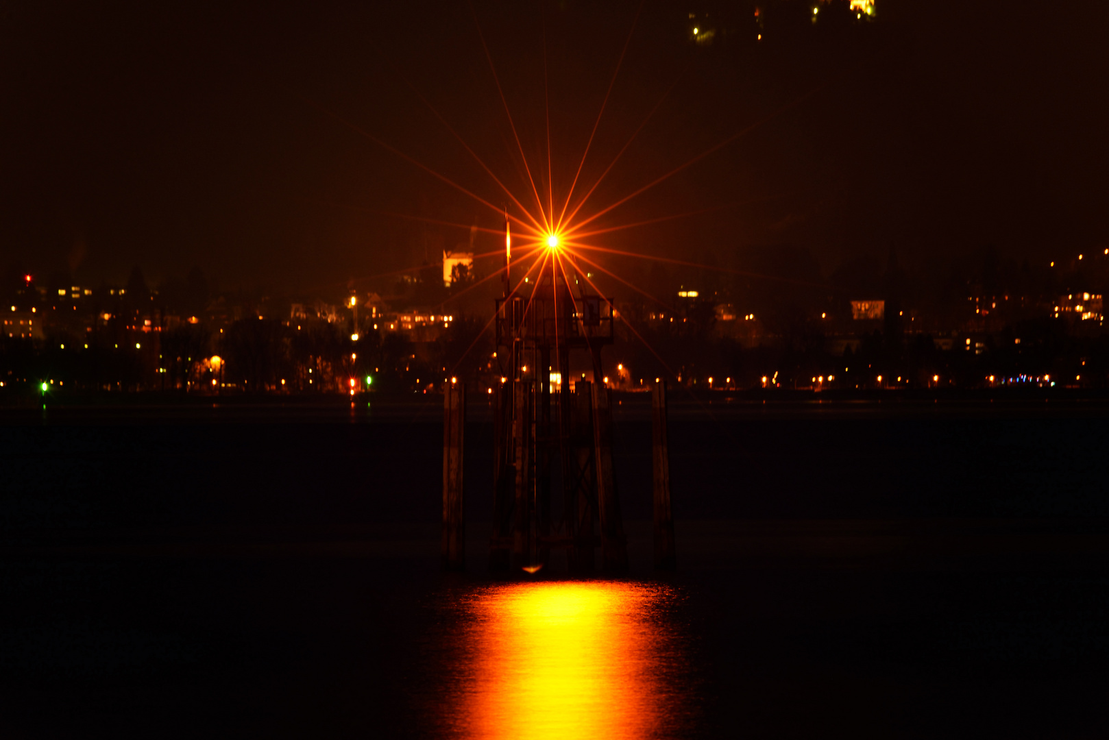 Lindau bei Nacht