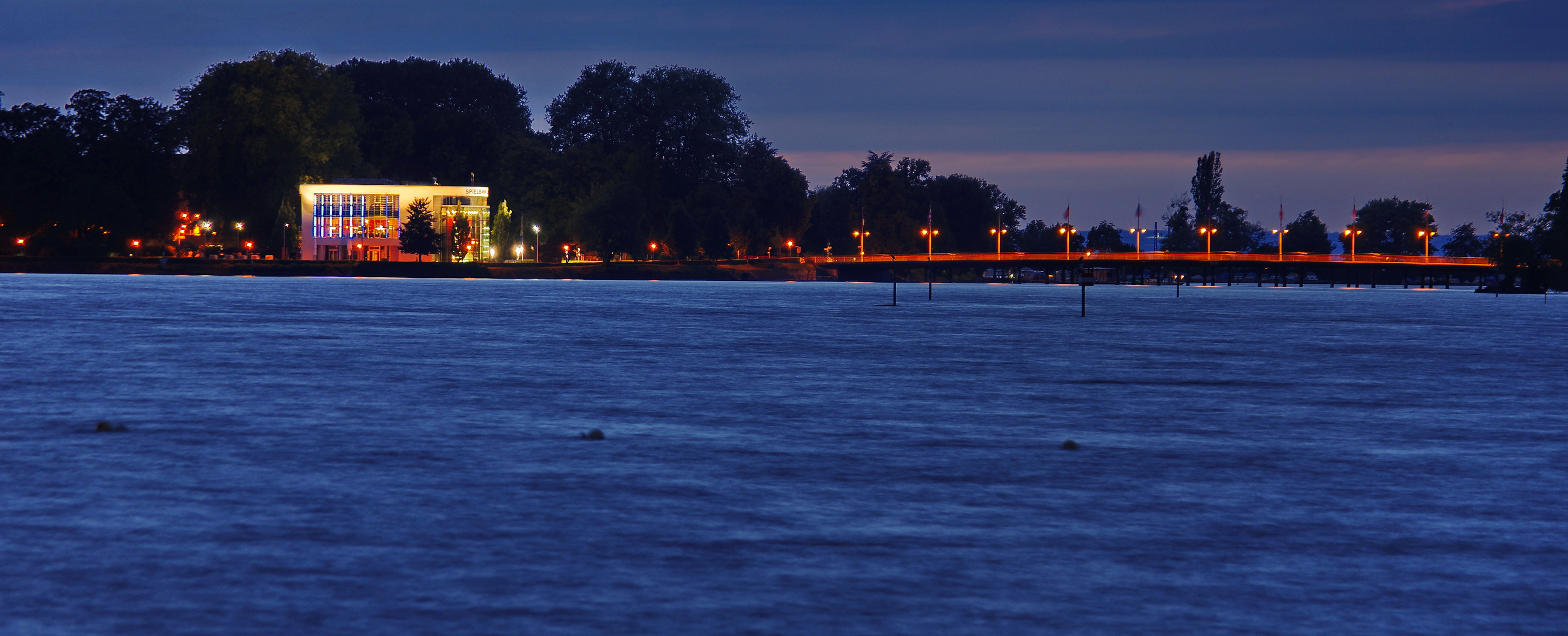 Lindau bei Nacht