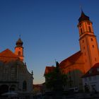 Lindau bei Sonnenuntergang