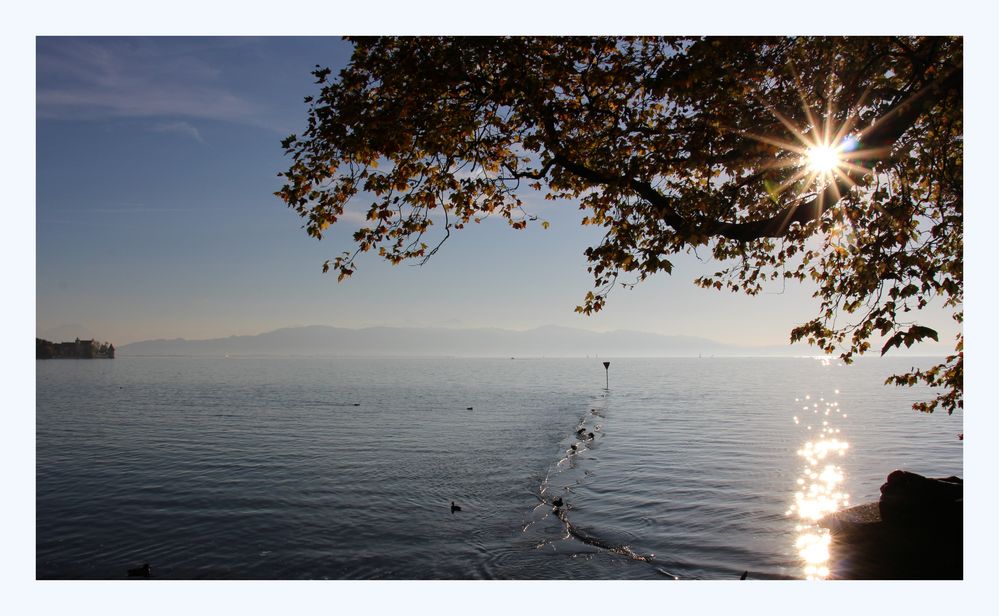 Lindau, Blick zum Bodensee