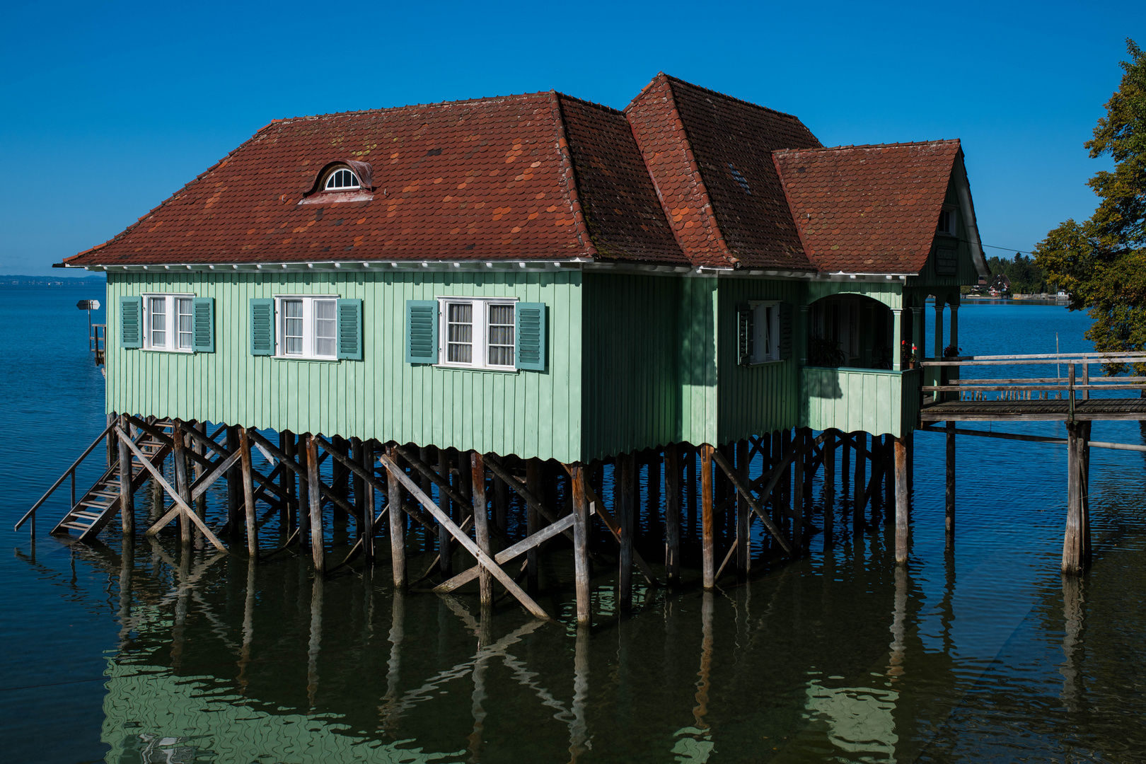 Lindau Bodensee Haus auf Phaelen