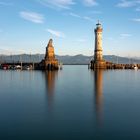 Lindau die Hafeneinfahrt