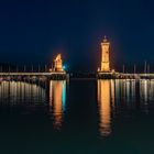 Lindau die Hafeneinfahrt