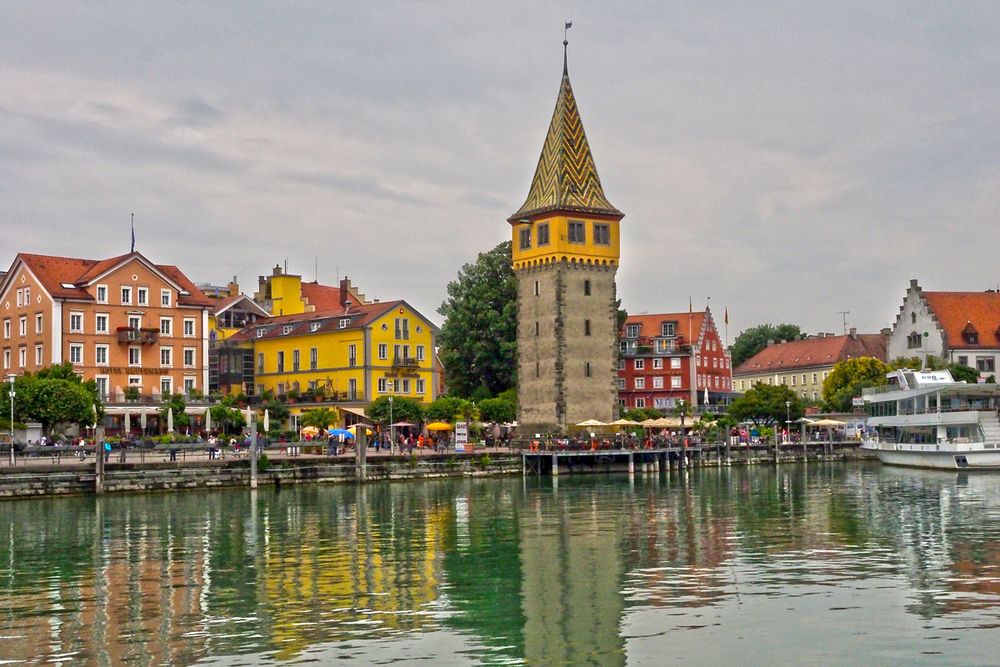 Lindau Hafen mit Mangturm