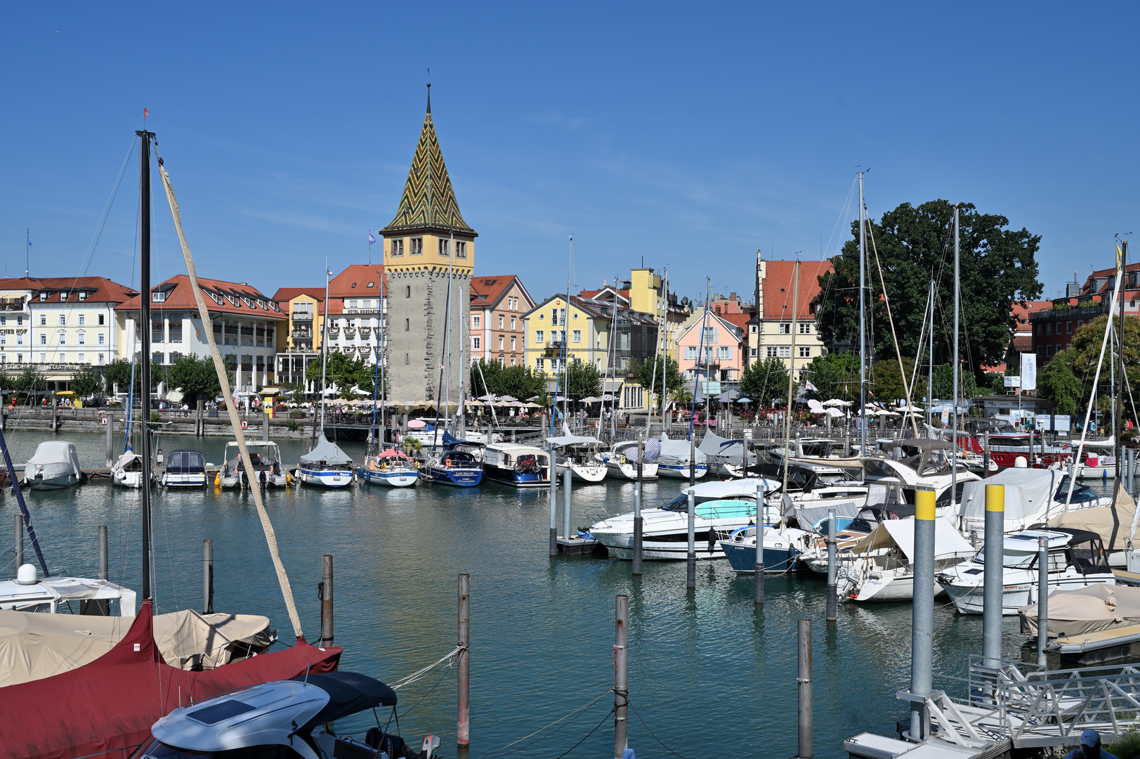 Lindau, Hafenansicht DSC_3398